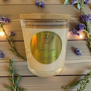 Handmade Serene Escape Soy Candle 9oz | Eucalyptus Lavender